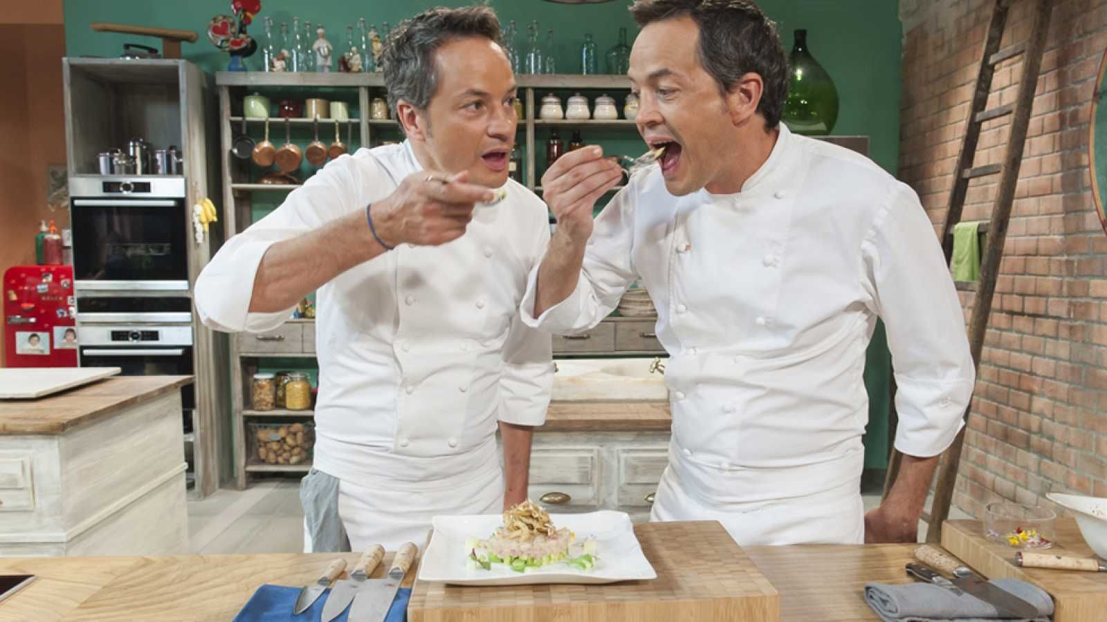 Los chefs Sergio y Javier Torres