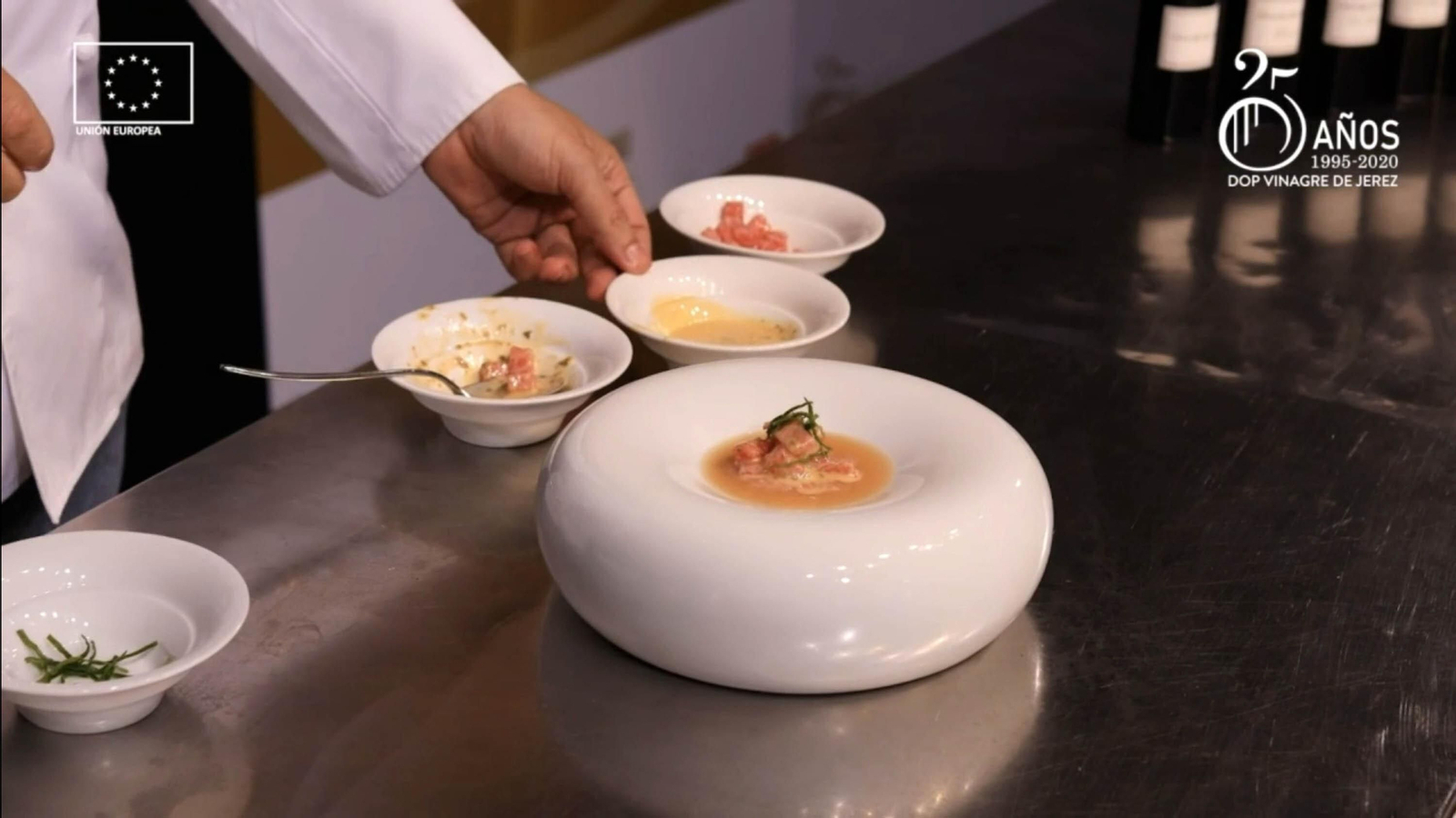 Imágenes de la 'Gala on-line del 25 aniversario del Vinagre de Jerez'