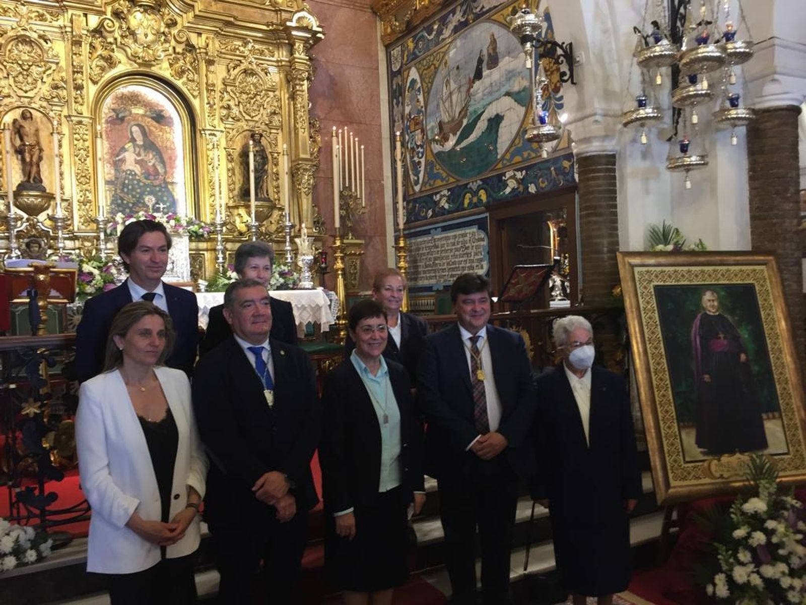 Clausura del Año Jubilar del Centenario de las Misioneras Eucarísticas de Nazaret  (Hermanas Nazarenas) fundadas por San Manuel González, en el santuario de Nuestra Señora de la Cinta.