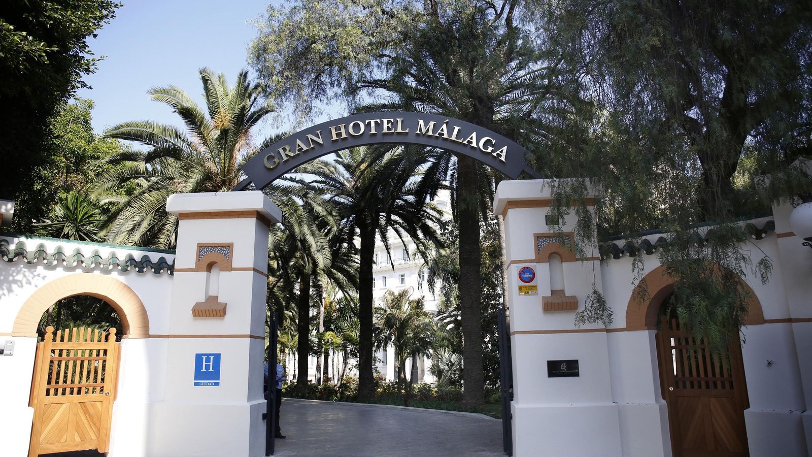 El hotel Miramar, uno de los pocos 5 estrellas de Málaga capital.