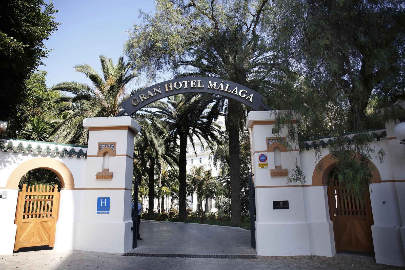 El hotel Miramar, uno de los pocos 5 estrellas de Málaga capital.