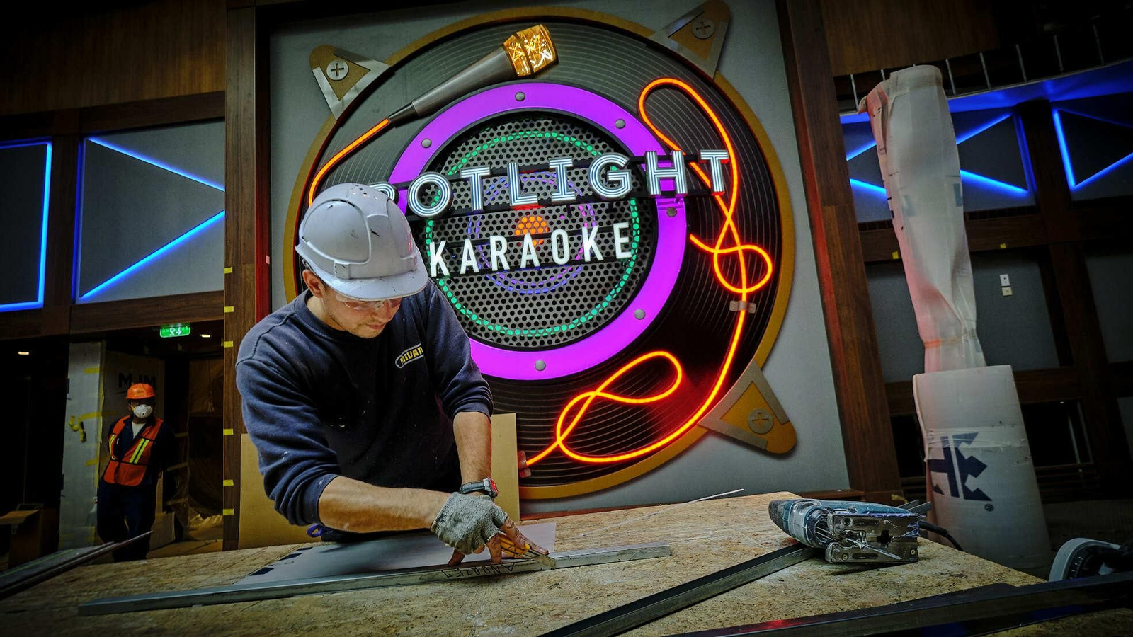 Obras en el buque 'Oasis of the Seas' Obras en el buque 'Oasis of the Seas'