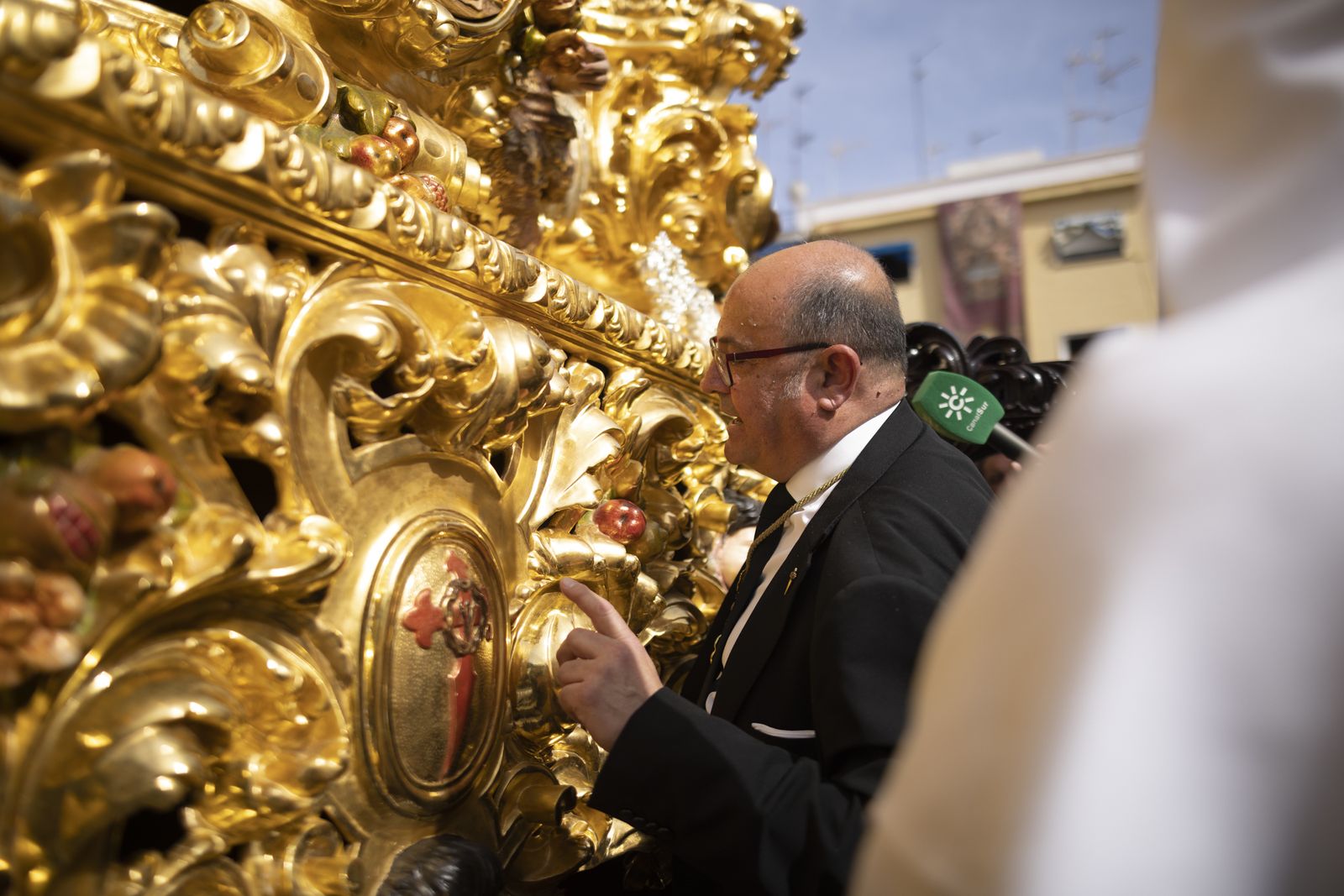 Lunes Santo: Tres Caídas en Huelva, en imágenes