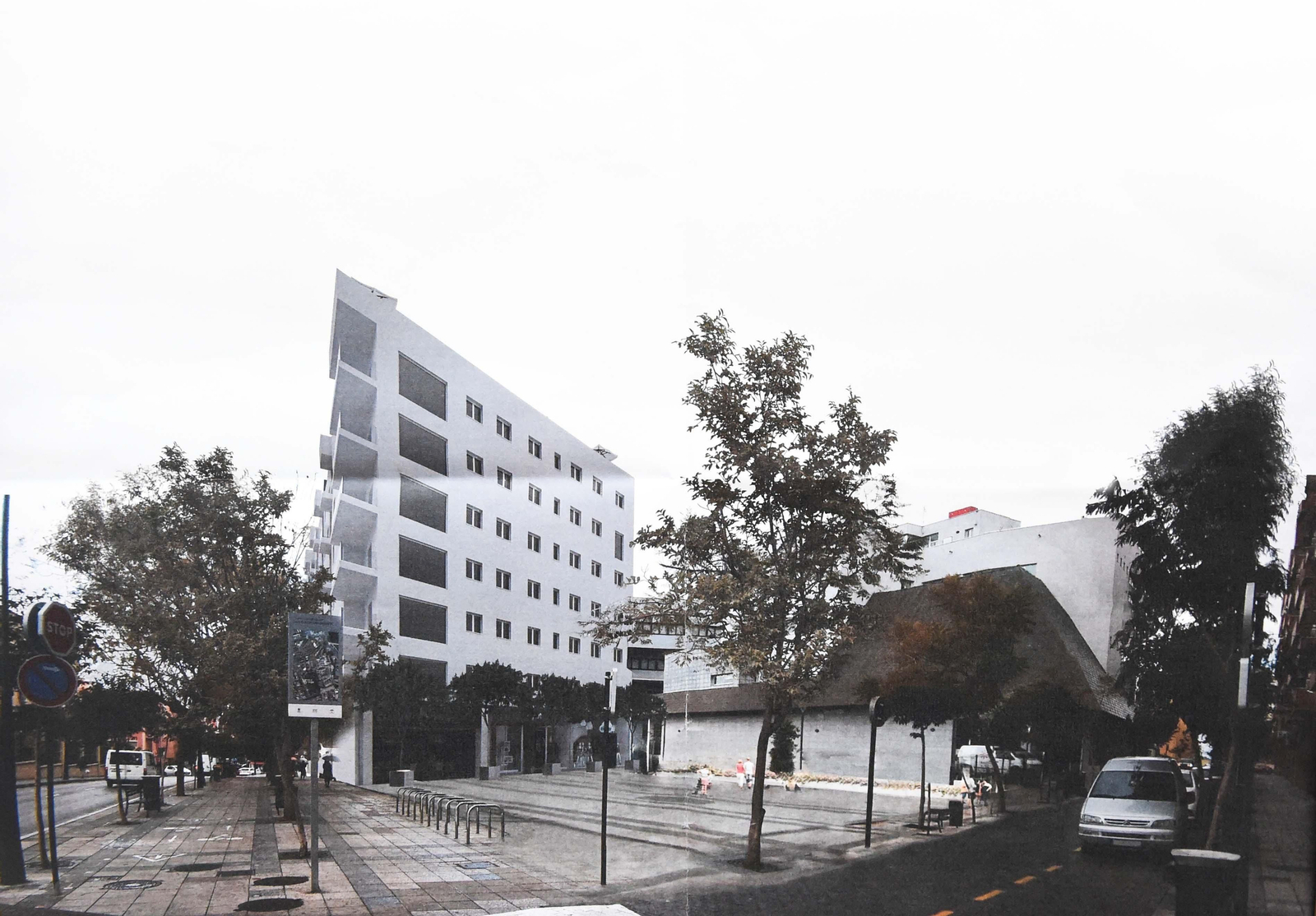 Recreación infográfica del edificio que se construirá en la parcela de la avenida Capitán Ontañón.