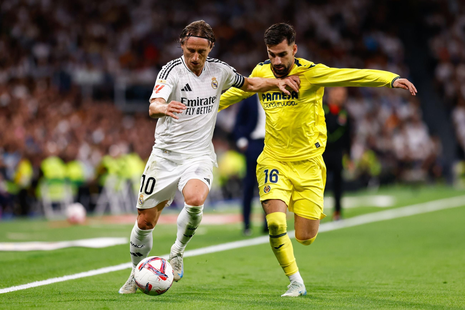 Las mejores imágenes del Real Madrid - Villarreal