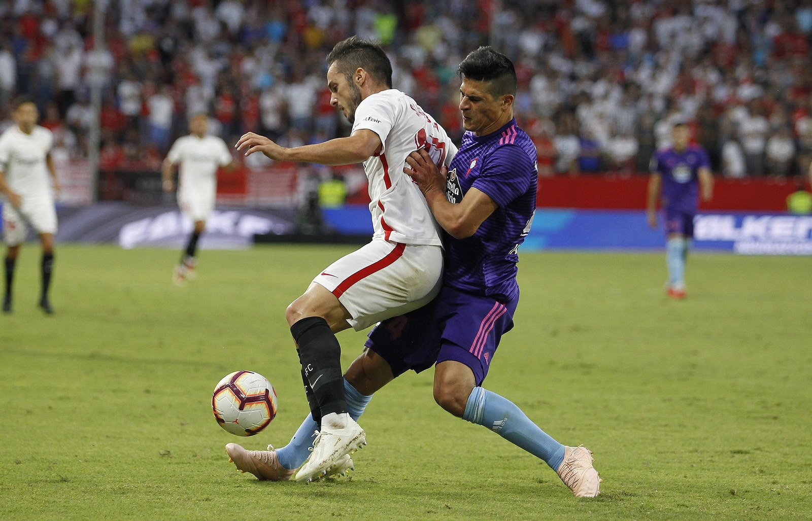 Las imágenes del Sevilla-Celta