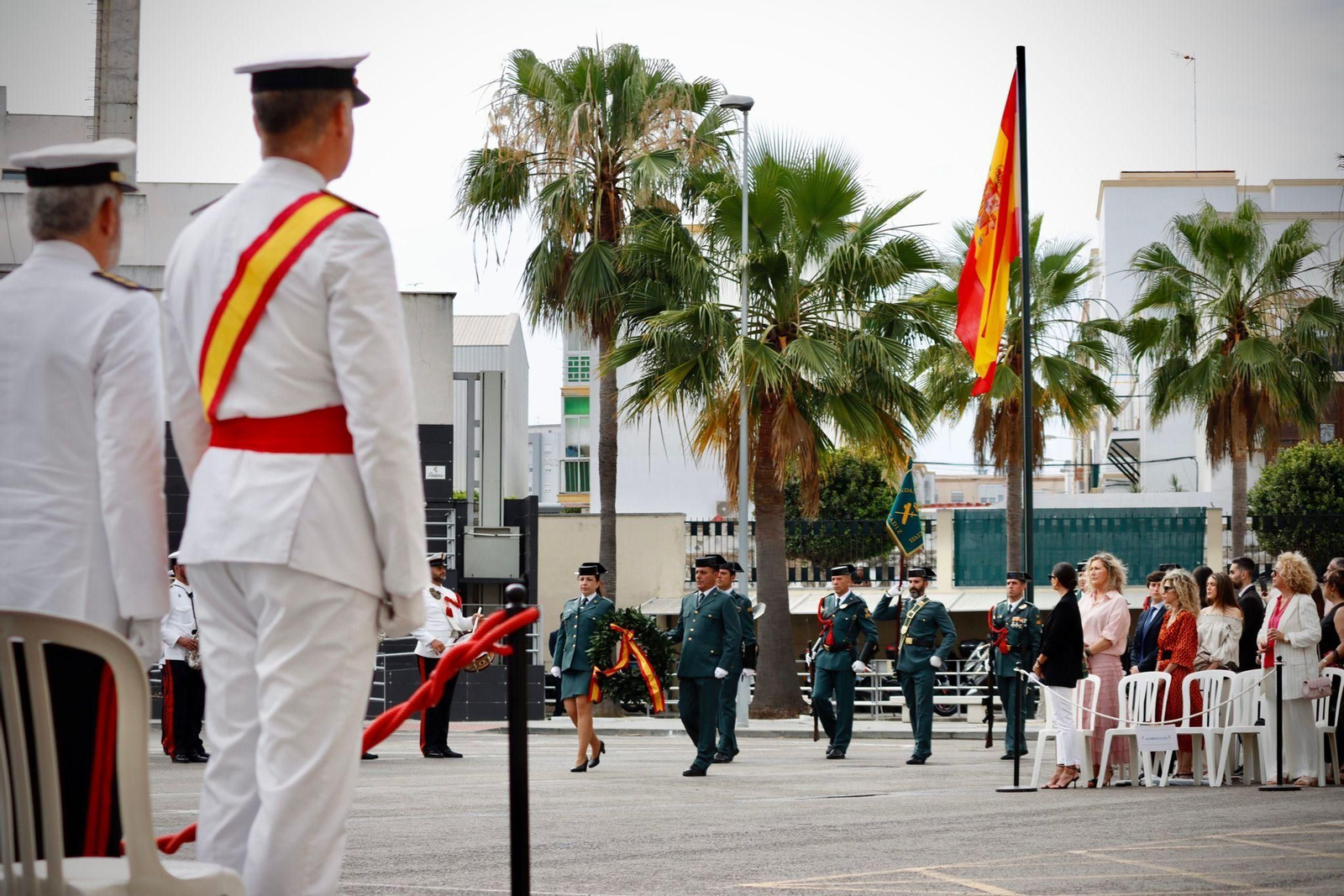 Imágenes del 179 aniversario de la Guardia Civil en Cádiz