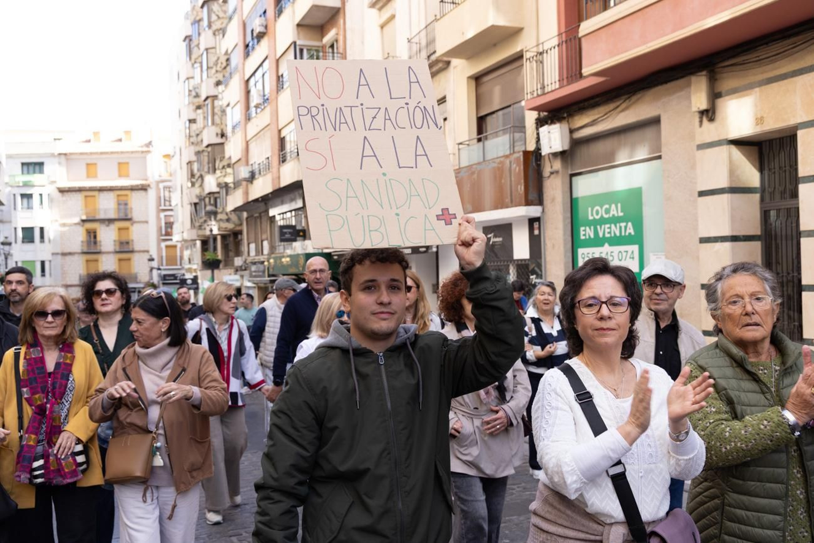 Manifestación "Sanidad cien por cien pública"