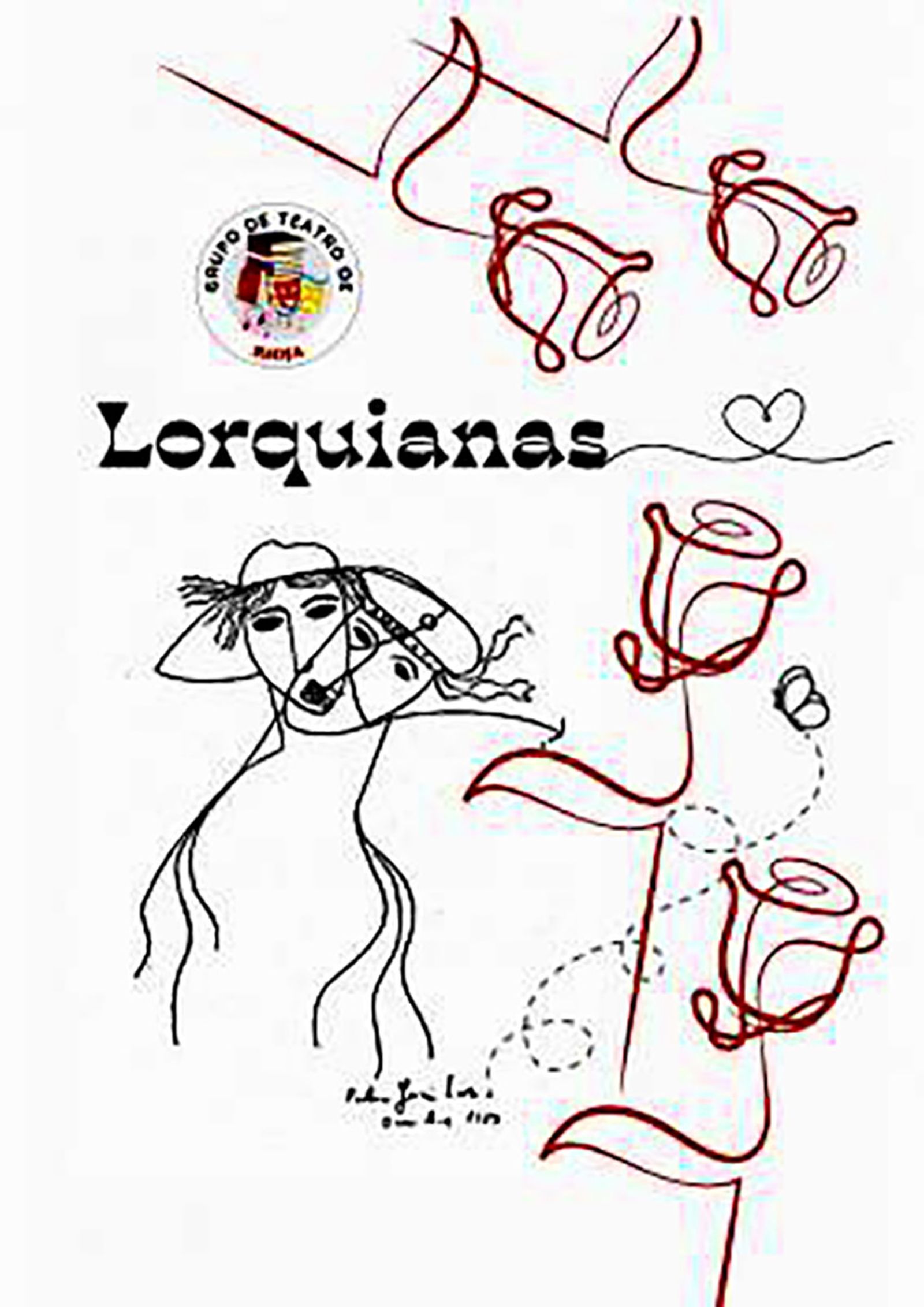 Cartel de la obra ‘Lorquianas’.