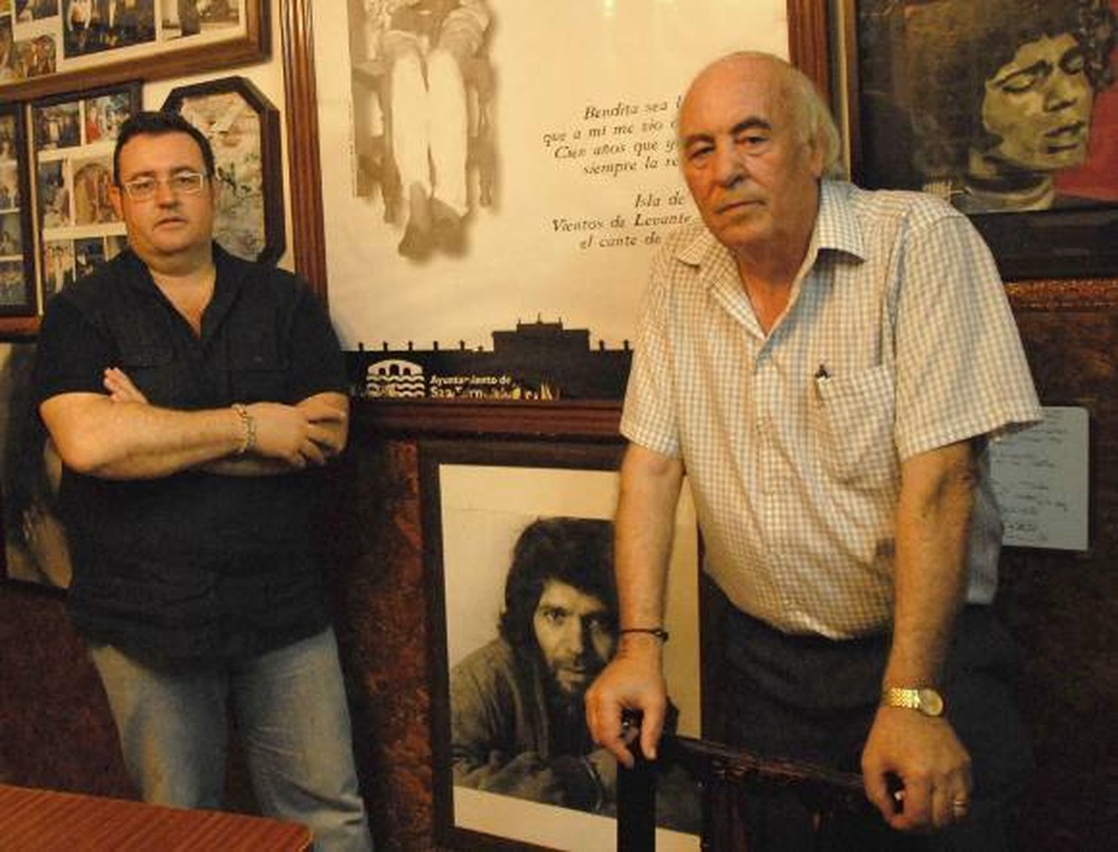 "El duende vive en esta casa con Caracol y con Camarón"