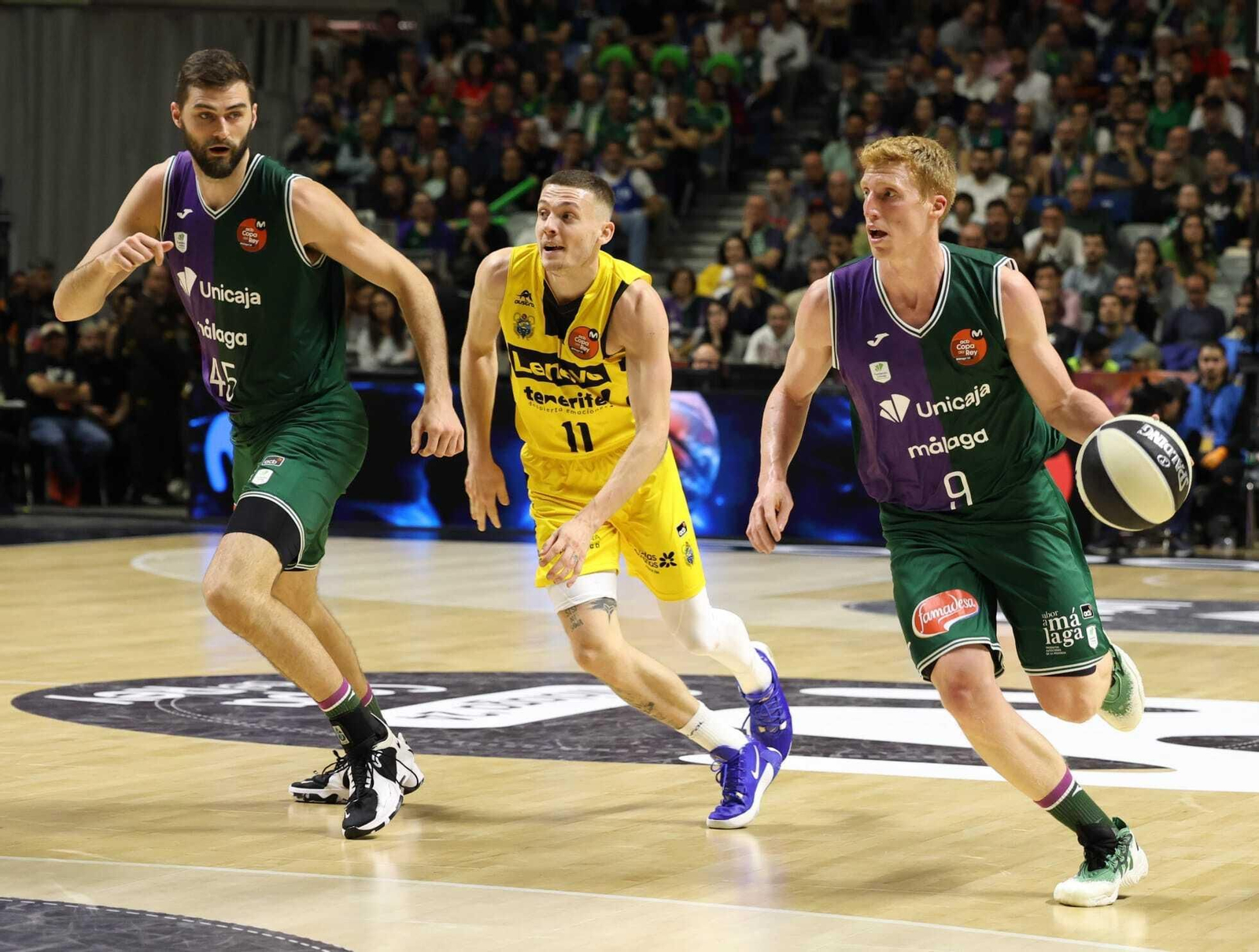 Fotos del Unicaja - Lenovo Tenerife, Copa del Rey