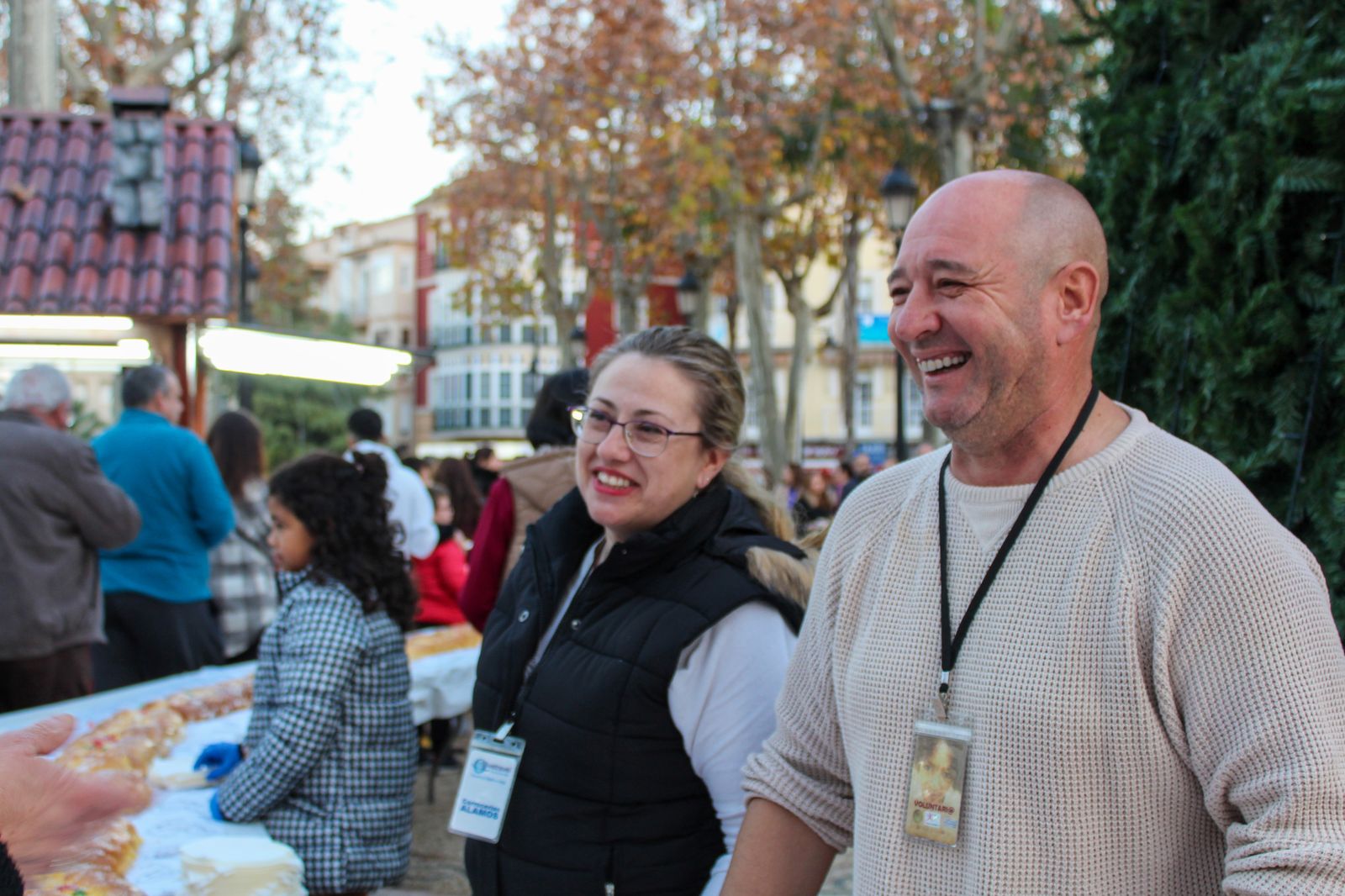 El roscón de Reyes gigante de Lucena, en imágenes