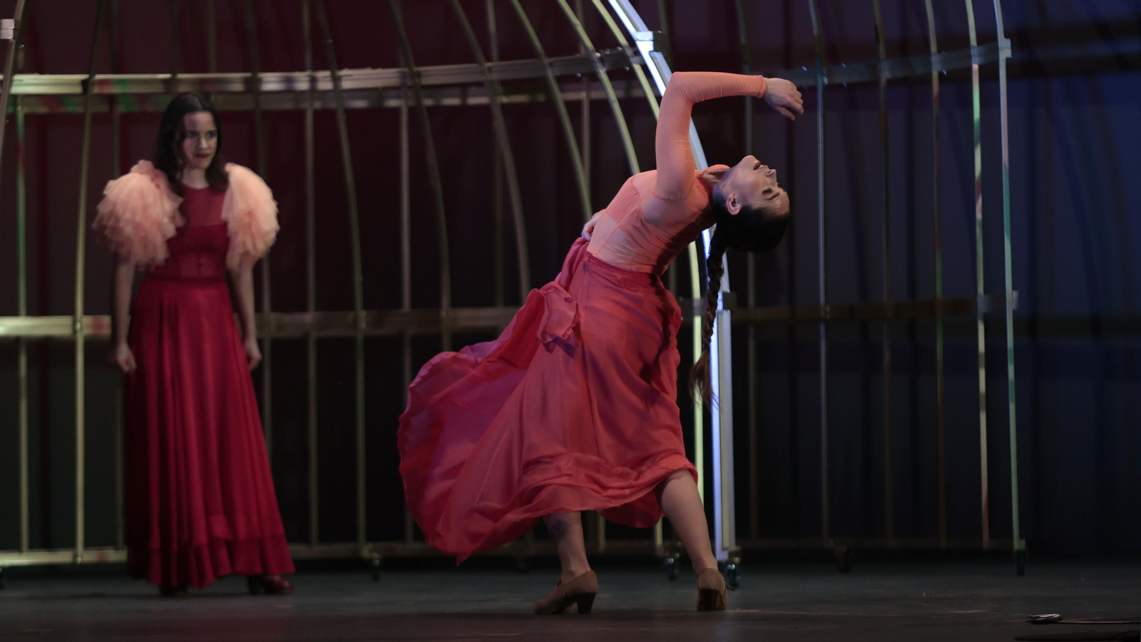 Las imágenes de la ópera "La Mujer Tigre"