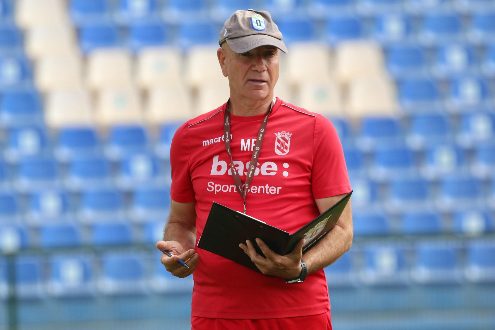 Miguel Rivera, entrenador de la UD Melilla.