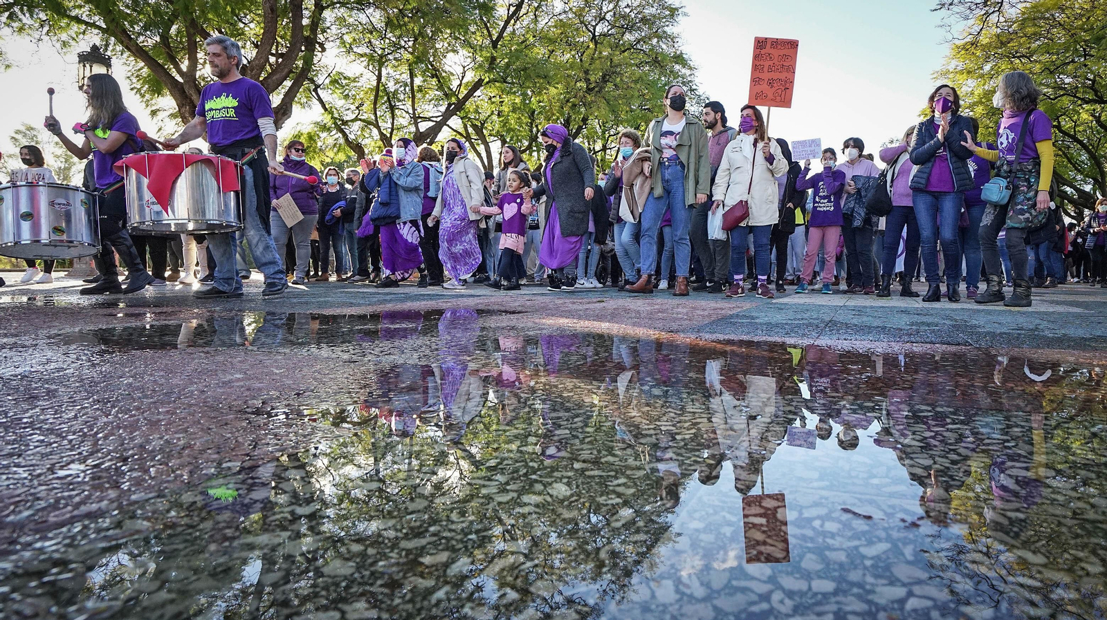 Así se vivió el 8M en Jerez