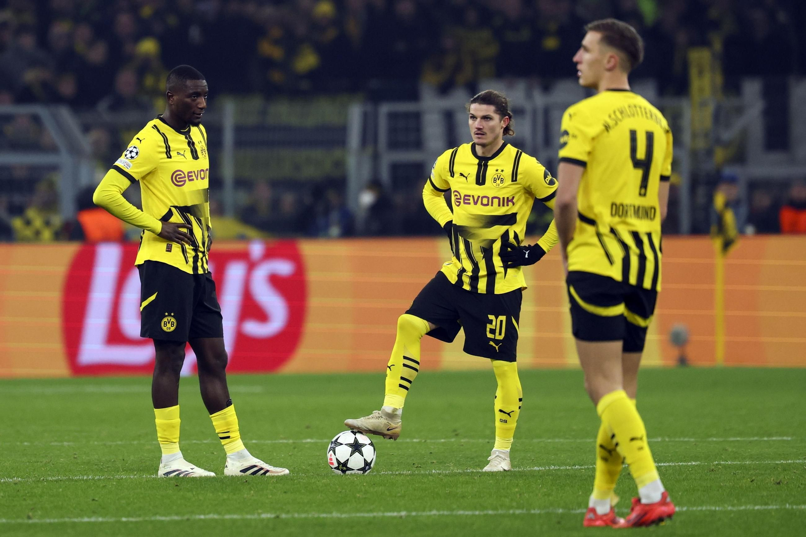 Las imágenes del Borussia Dortmund - Barcelona