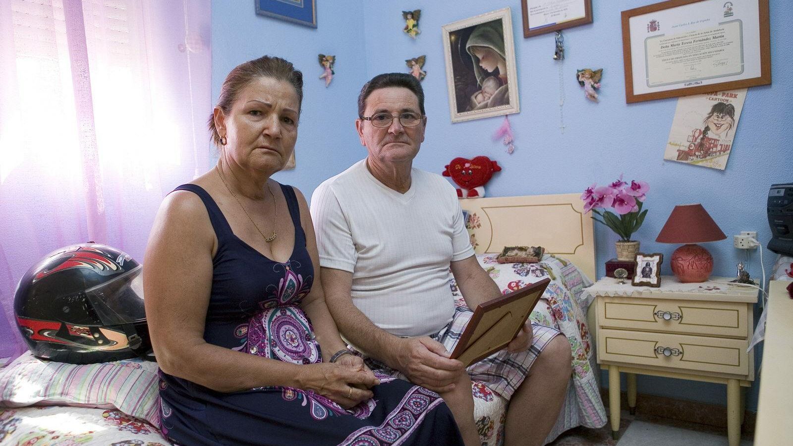 Los padres de María Teresa, en una imagen de archivo.