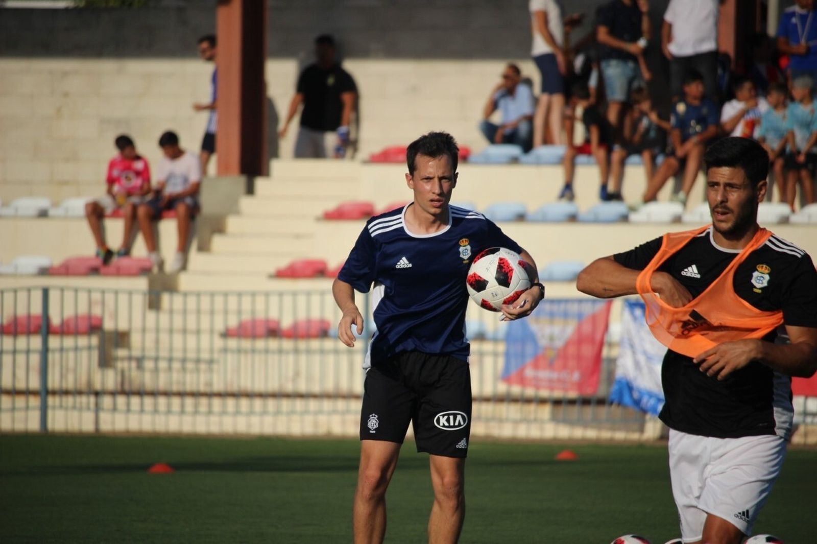 Juan Nicolas es el responsable de la parcela física del conjunto albiazul.