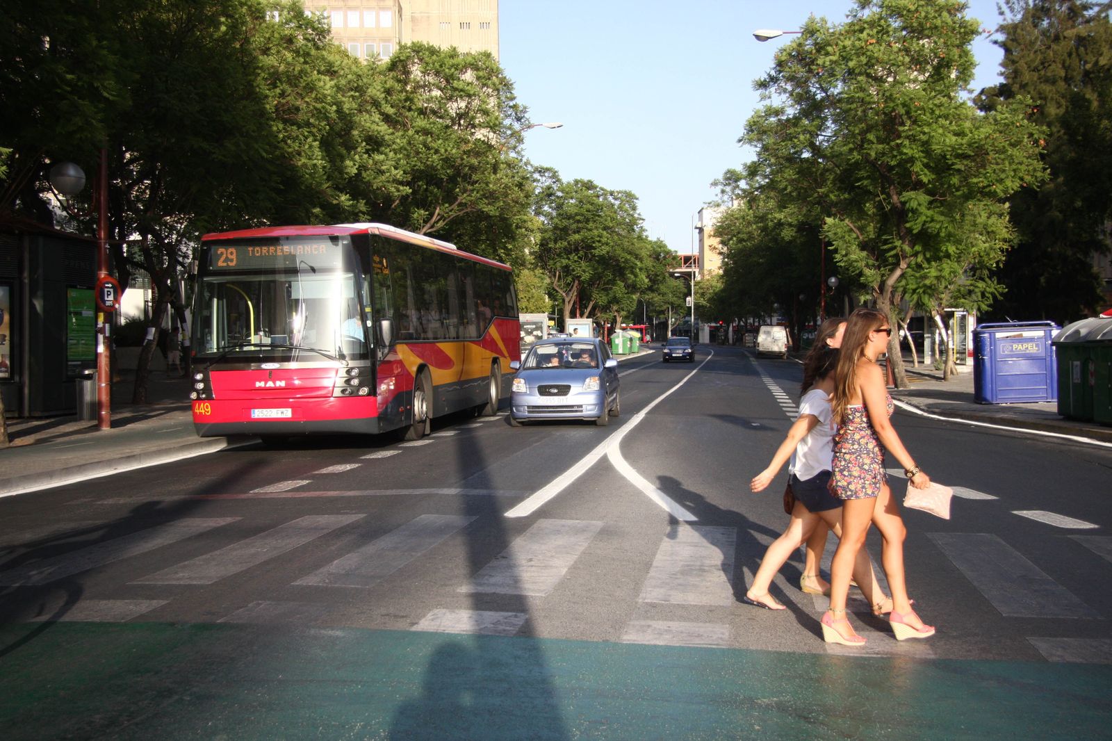 Imagen de archivo de la avenida Ramón y Cajal, donde estaba el lugar de residencia del condenado.