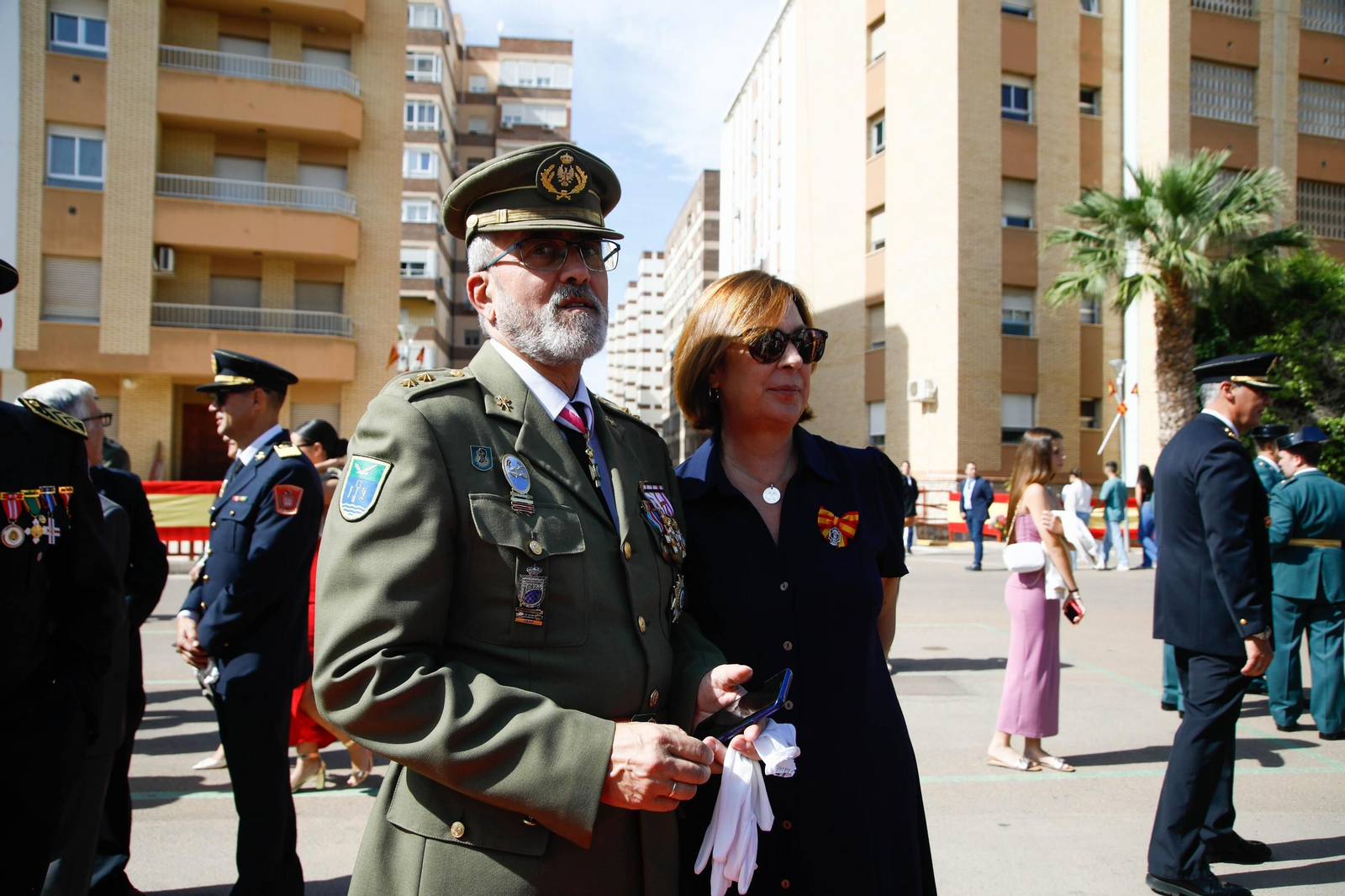 Los actos de la Guardia Civil en honor a la Virgen del Pilar, en imágenes