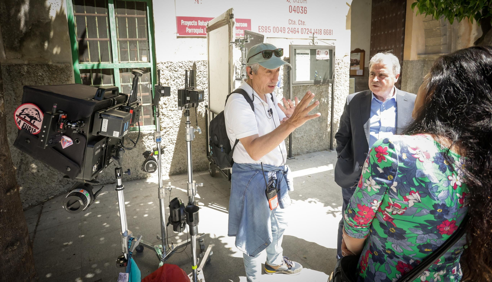 Imágenes del set de rodaje en Jerez de la trilogía 'Pídeme lo que quieras' de Megan Maxwel