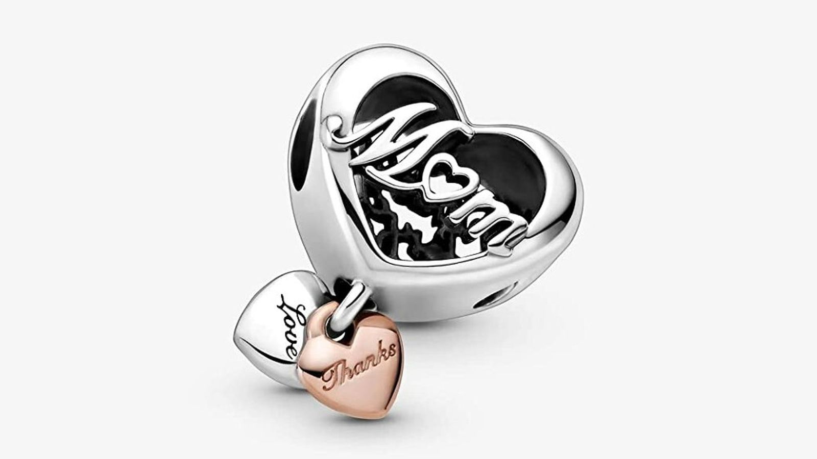 Abalorio pandora Mom corazón