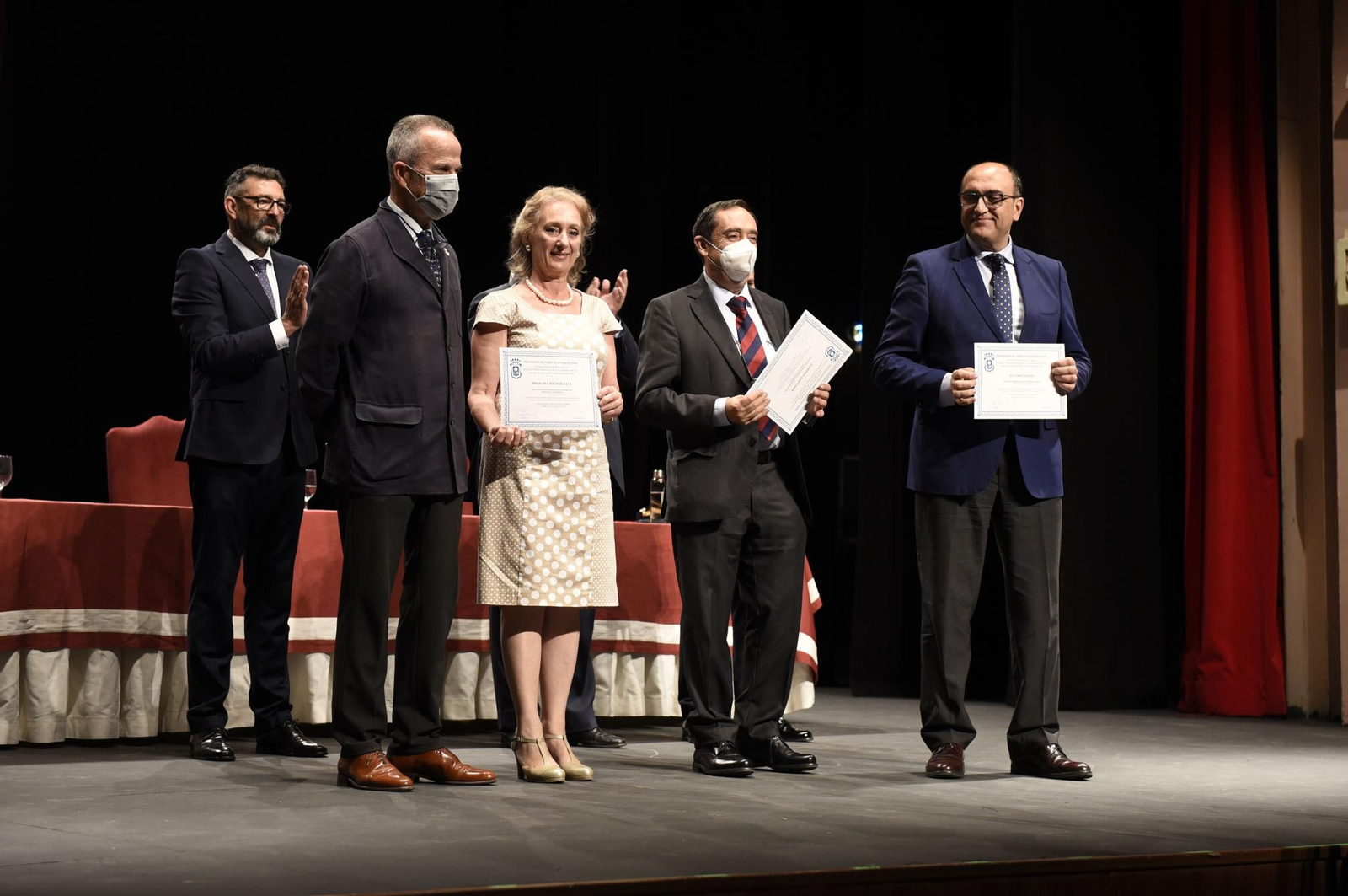 Imágenes del acto del Día de la Policía Local de Huelva