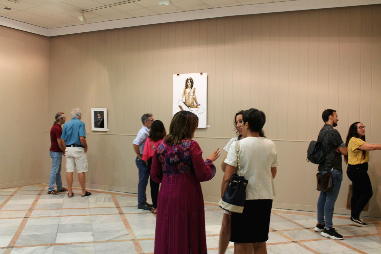 Exposición de pintura 'Respirarte', organizada por Asociación Andaluza de Fibrosis Quística