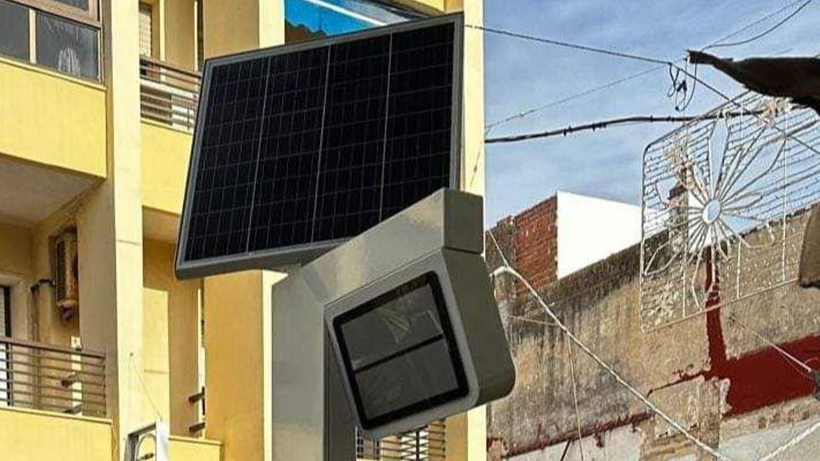 Detalle de uno de los paneles informativos instalados ya en el centro. Detalle de uno de los paneles informativos instalados ya en el centro.
