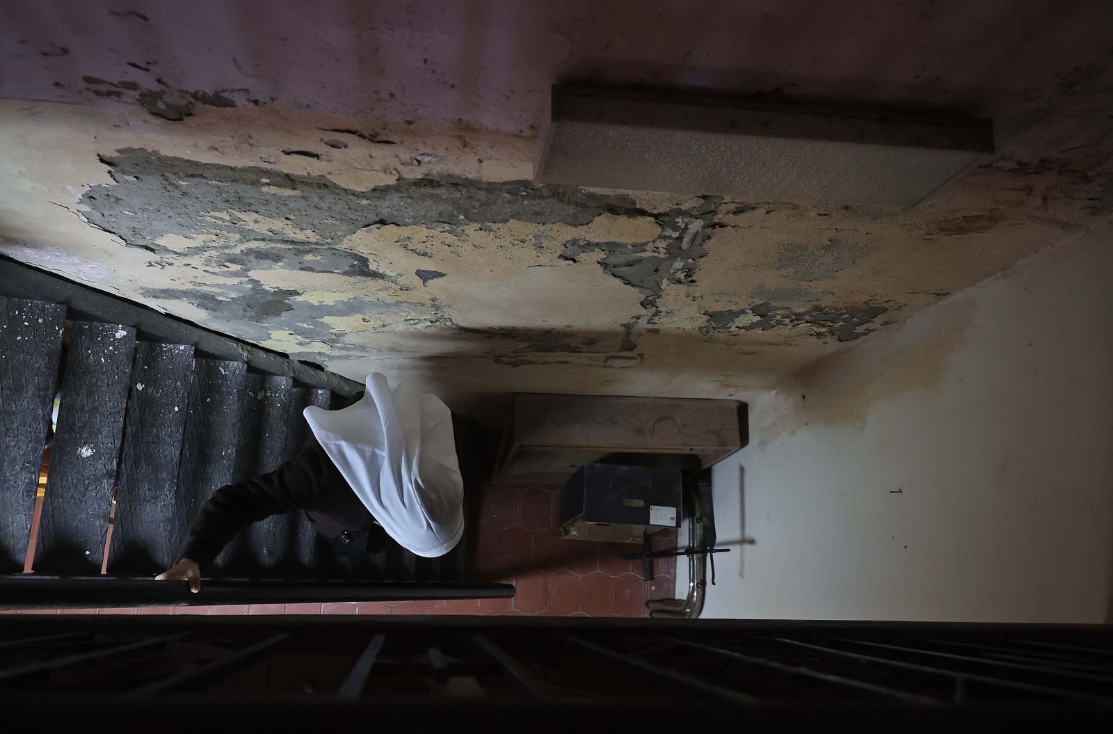 Imágenes de los desperfectos de la iglesia Nuestra Señora del Carmen en La Línea