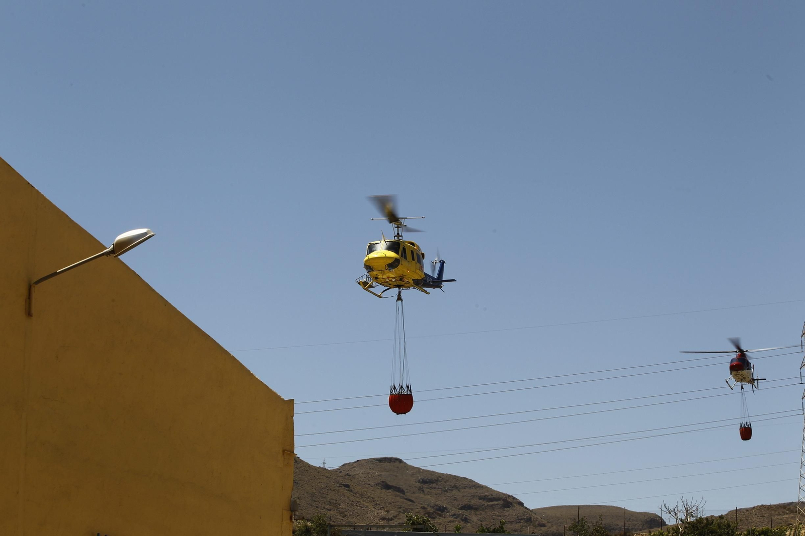 Fotogalería incendio forestal Paraje Majada del Aguilón. Huércal de Almería