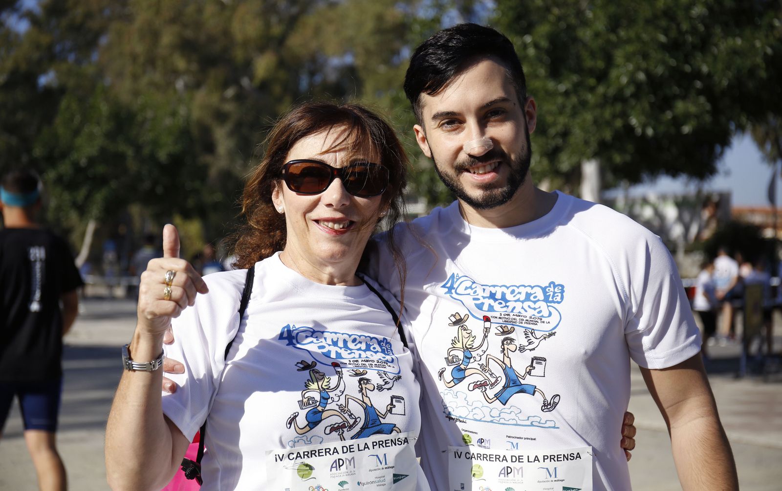 Las mejores fotografías de la Carrera de la Prensa de Málaga de 2019
