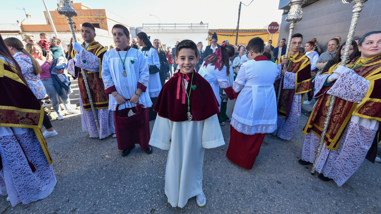 La vuelta de la Virgen de la Esperanza a La Línea, en imágenes
