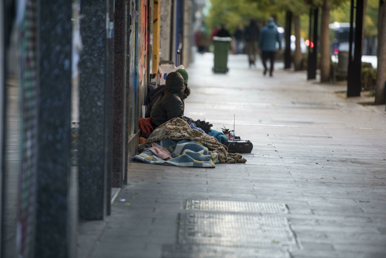 Imágenes del frío en Granada con temperaturas bajo los cero grados