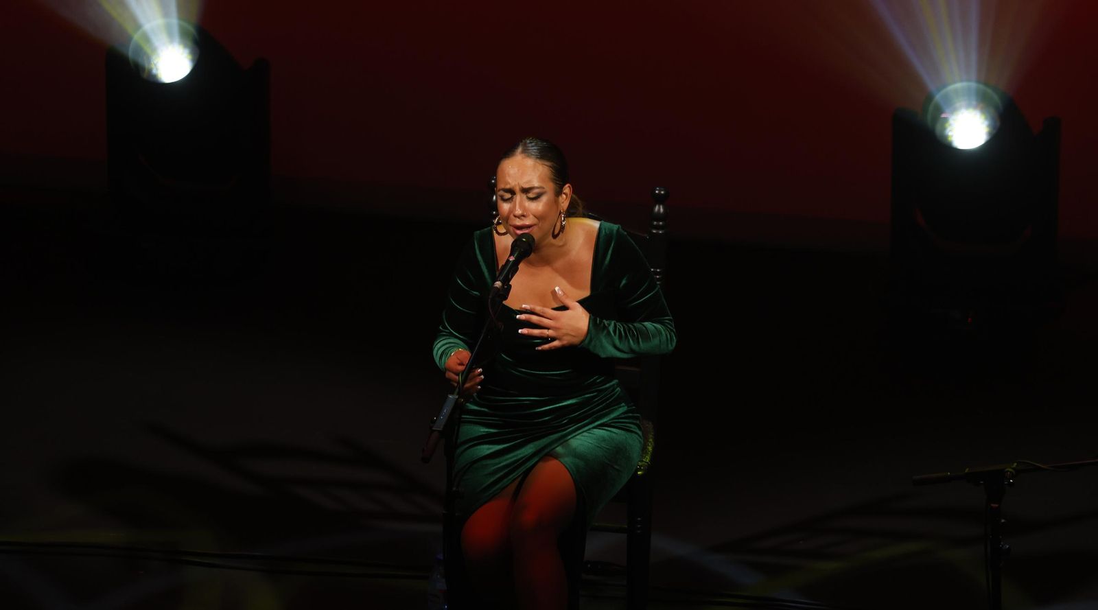 Fotos del concierto de María Terremoto en la Bienal de Canela de San Roque