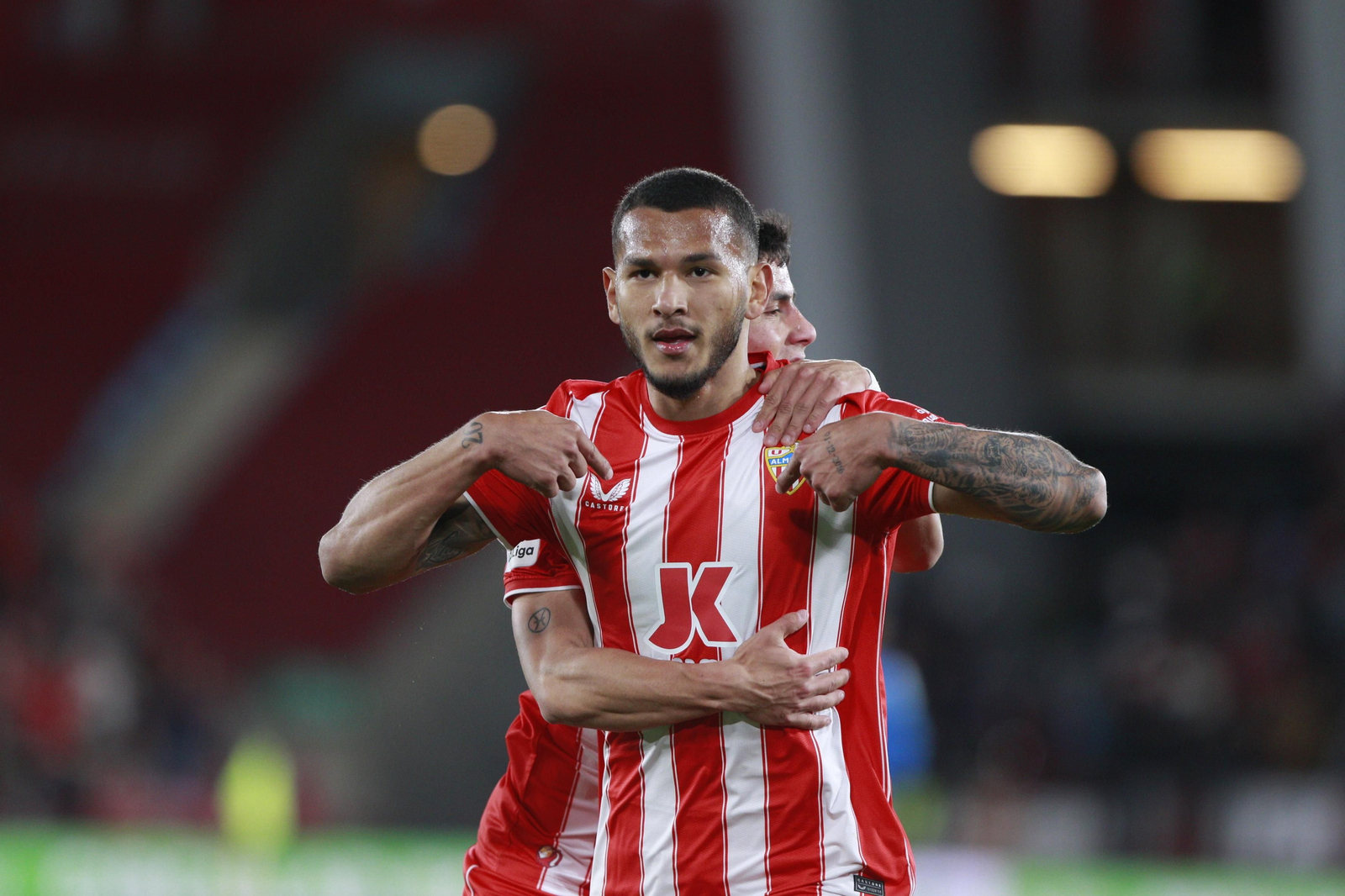 Imágenes del partido U.D. Almería-R.C.D. Espanyol