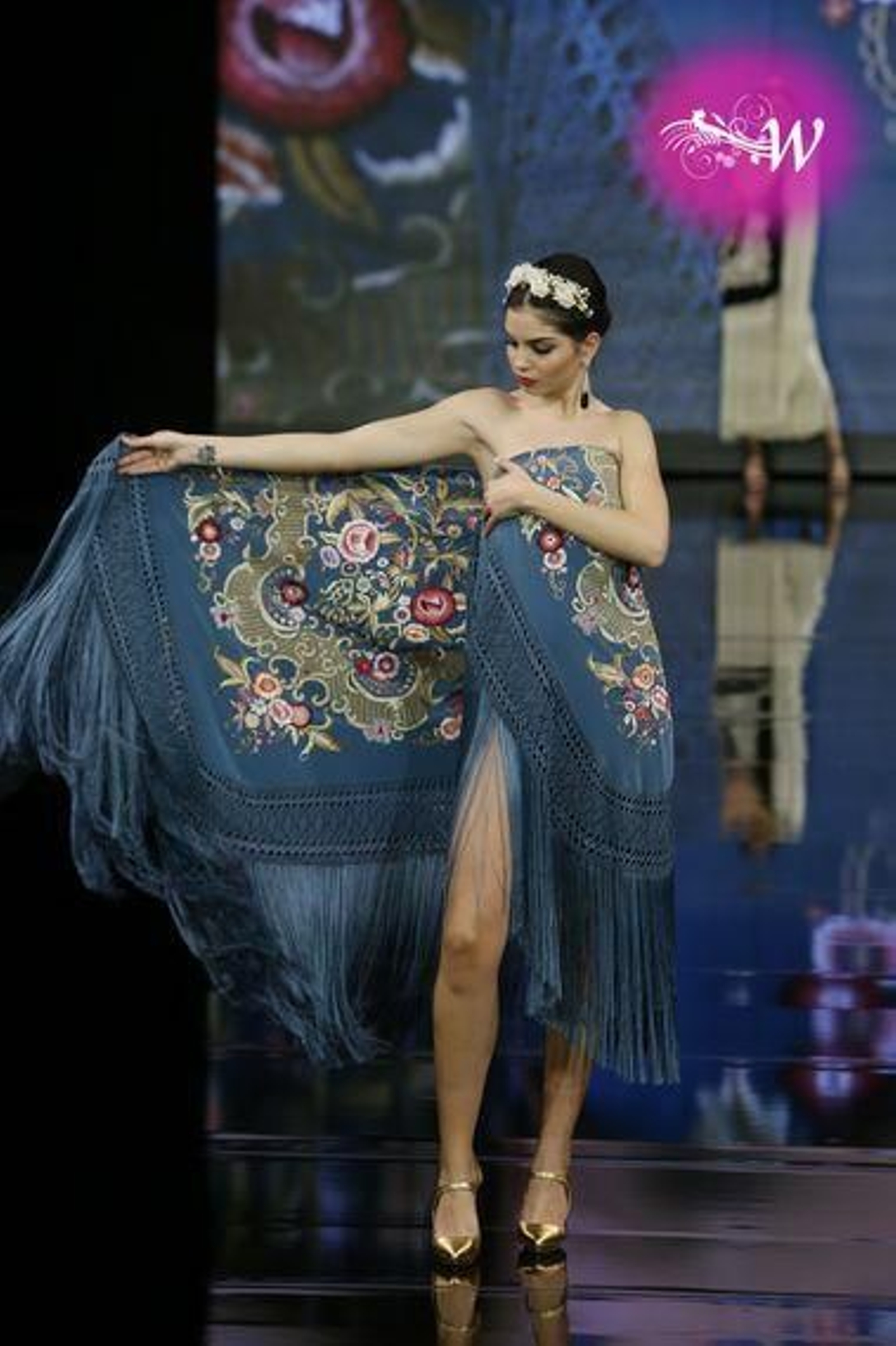 Bordados Manuela Romero y su artesanía desfilan en SIMOF 2020, todas las fotos