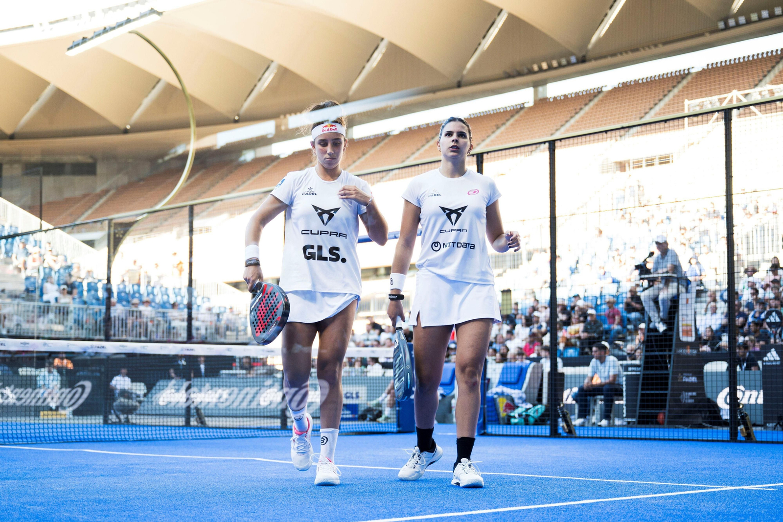 Las mejores imágenes de las semifinales de pádel en el Estadio de la Cartuja