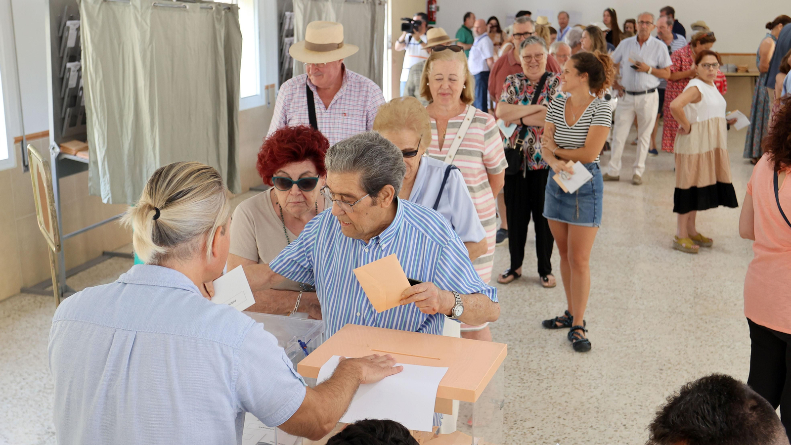 Jornada electoral en Jerez