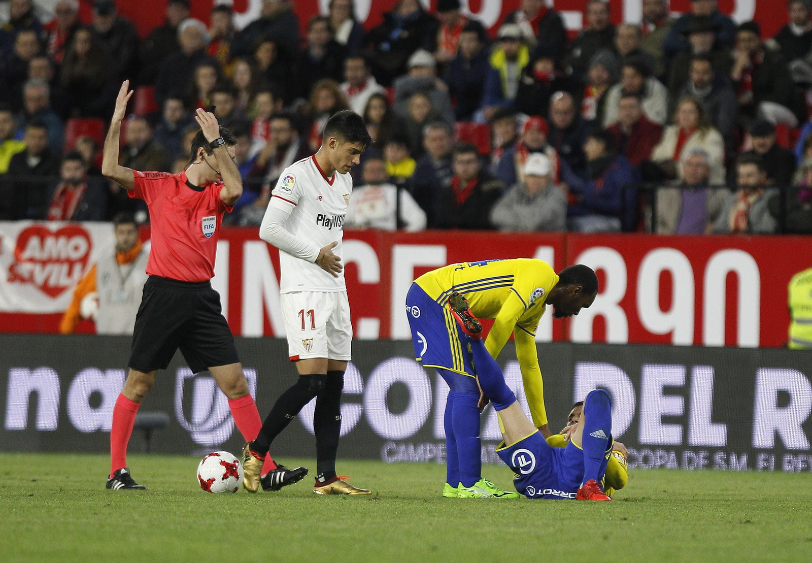 Las imágenes del Sevilla-Cádiz