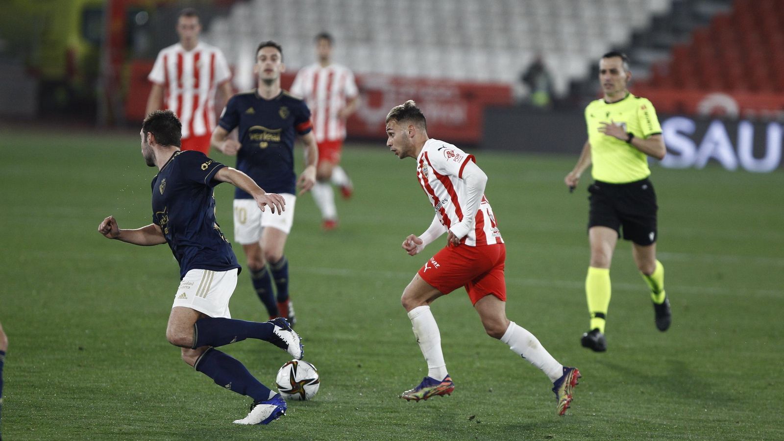 Villalba no pudo lucir su juego