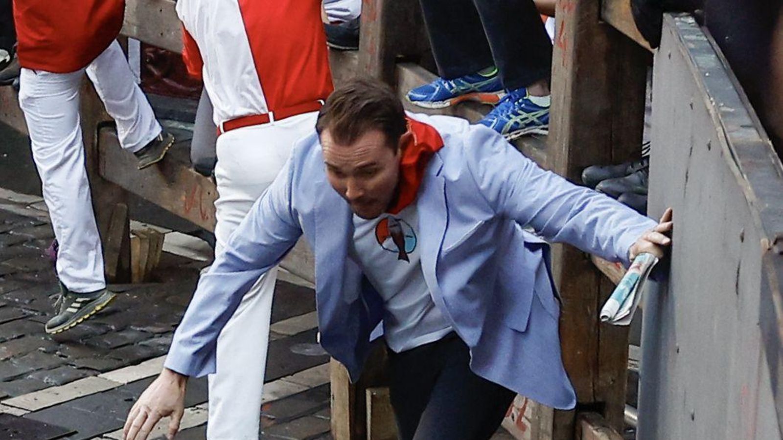 Las imágenes del encierro de los toros de Cebada Gago