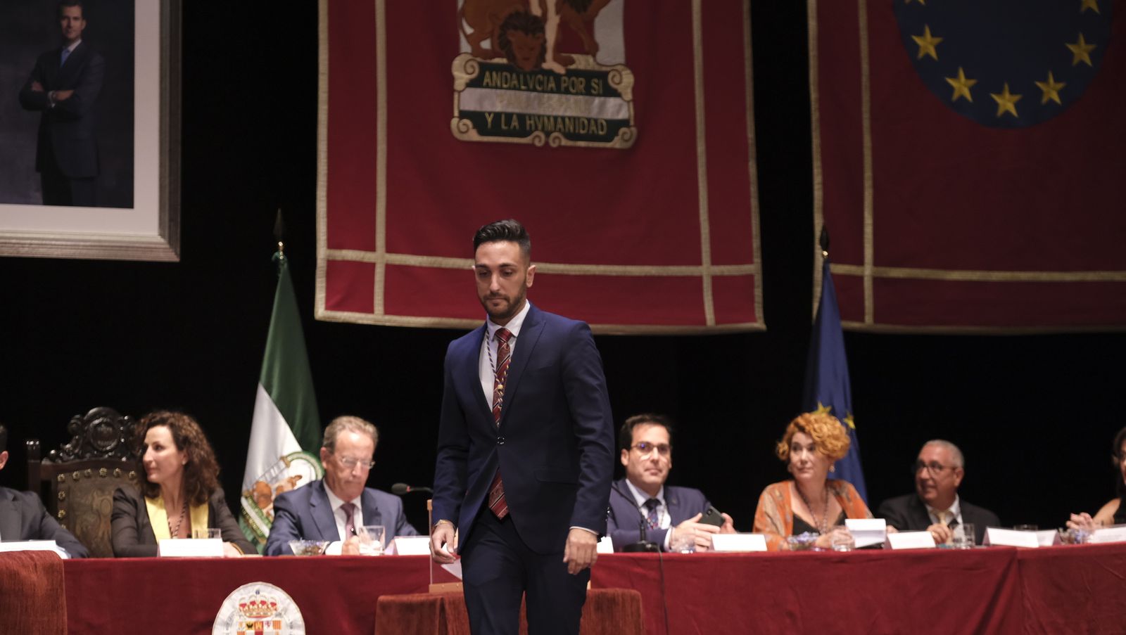 Imágenes de la investidura como Alcaldesa de Almería, de María del Mar Vázquez Agüero