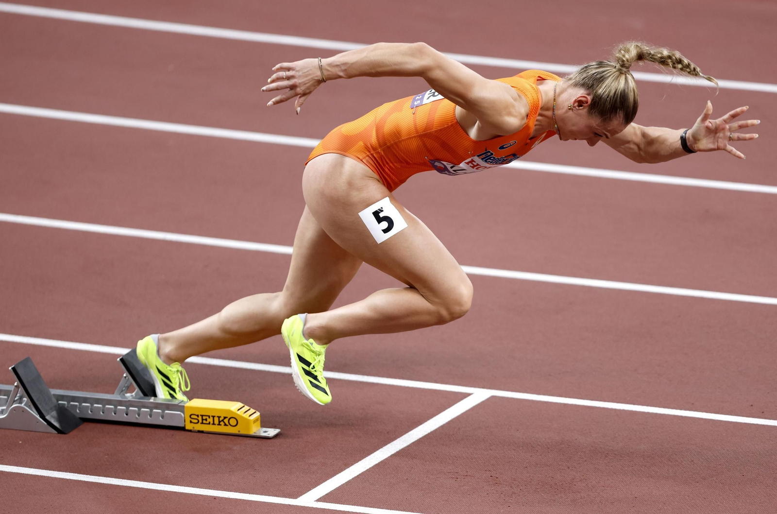 Las mejores imágenes del triunfo de Seville en 100 metros y del resto del Mundial de atletismo