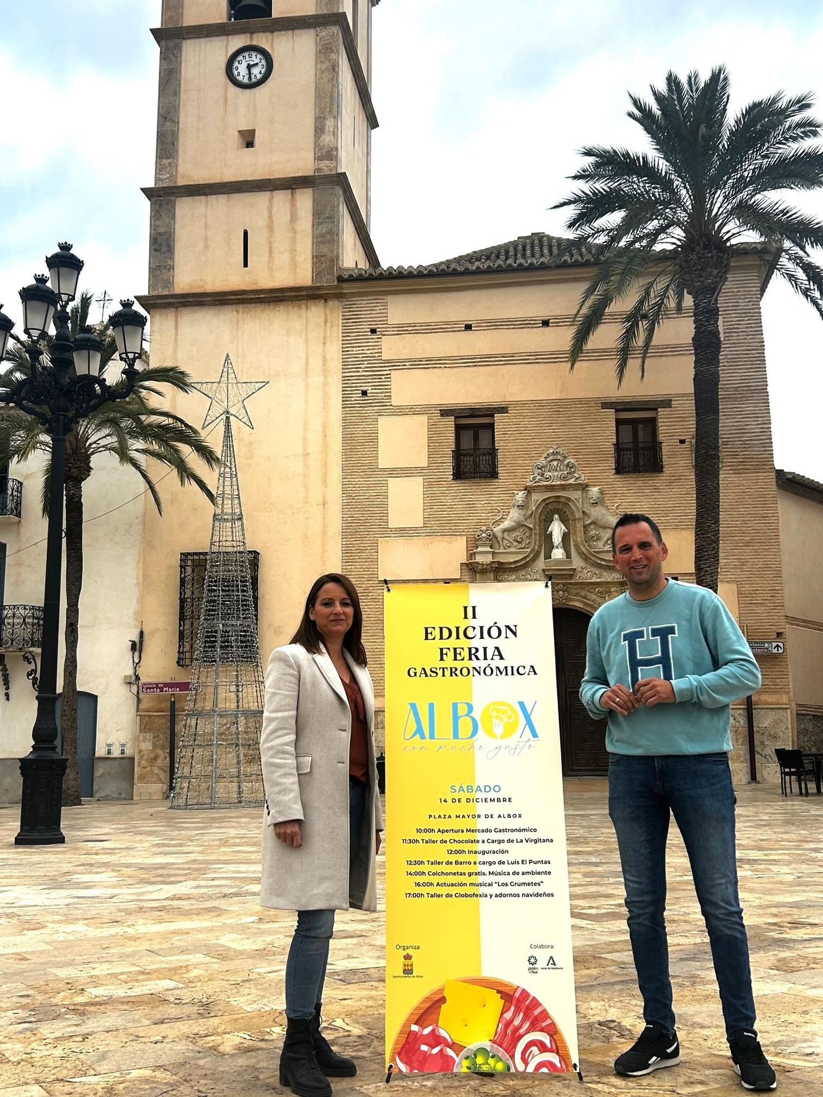 Momento de presentaciónde la feria gastronómica