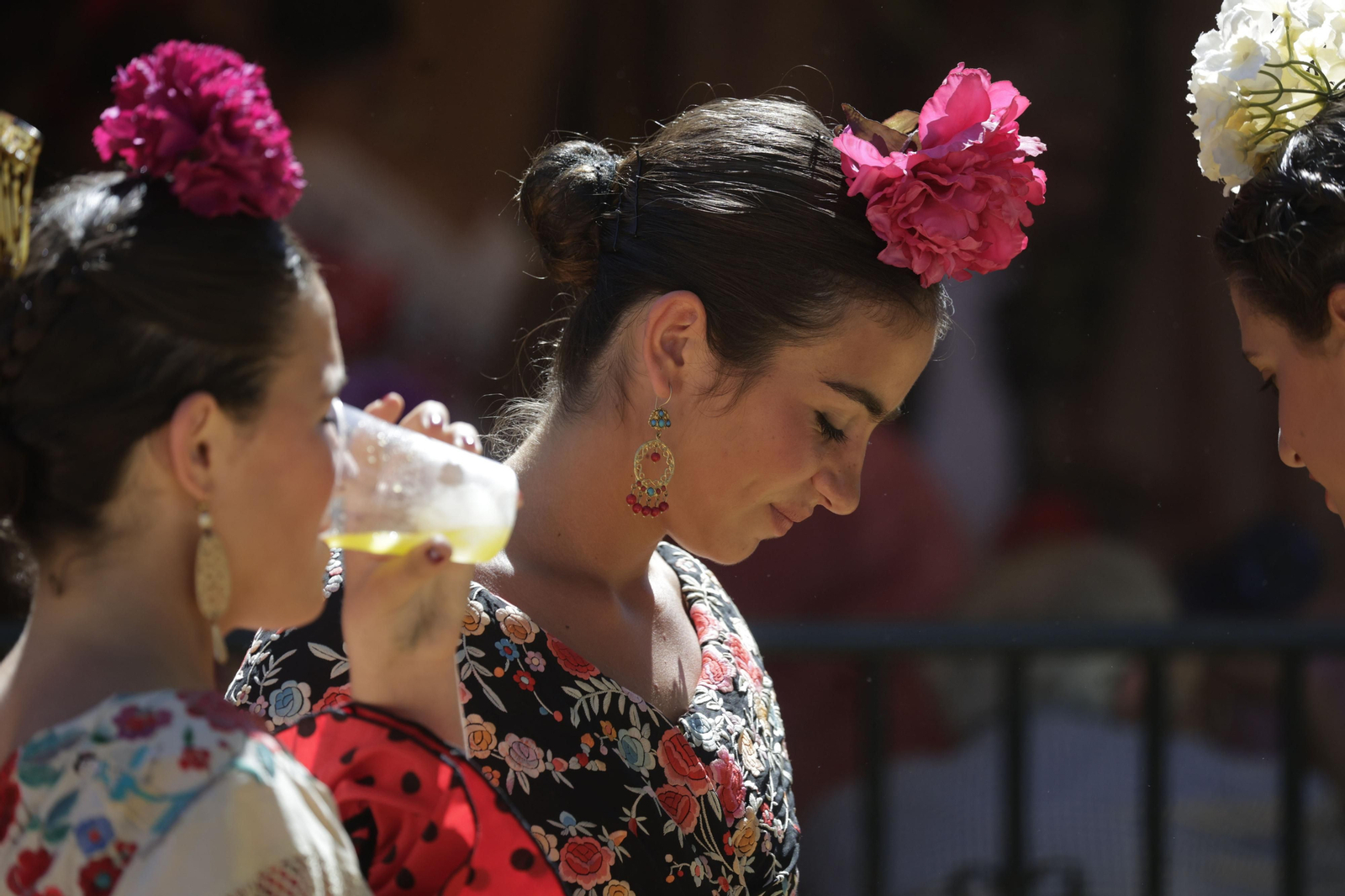 Imágenes del ambiente en la Feria de Sevilla