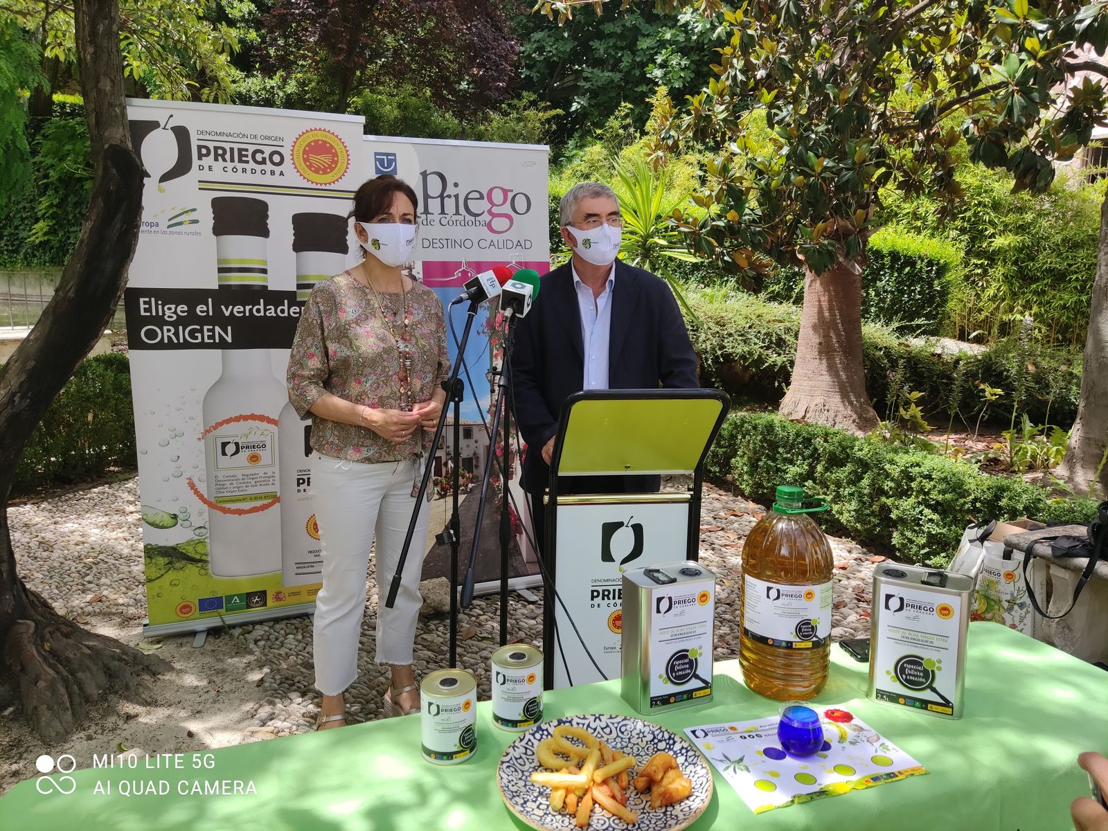 María Luisa Ceballos y Francisco Serrano.