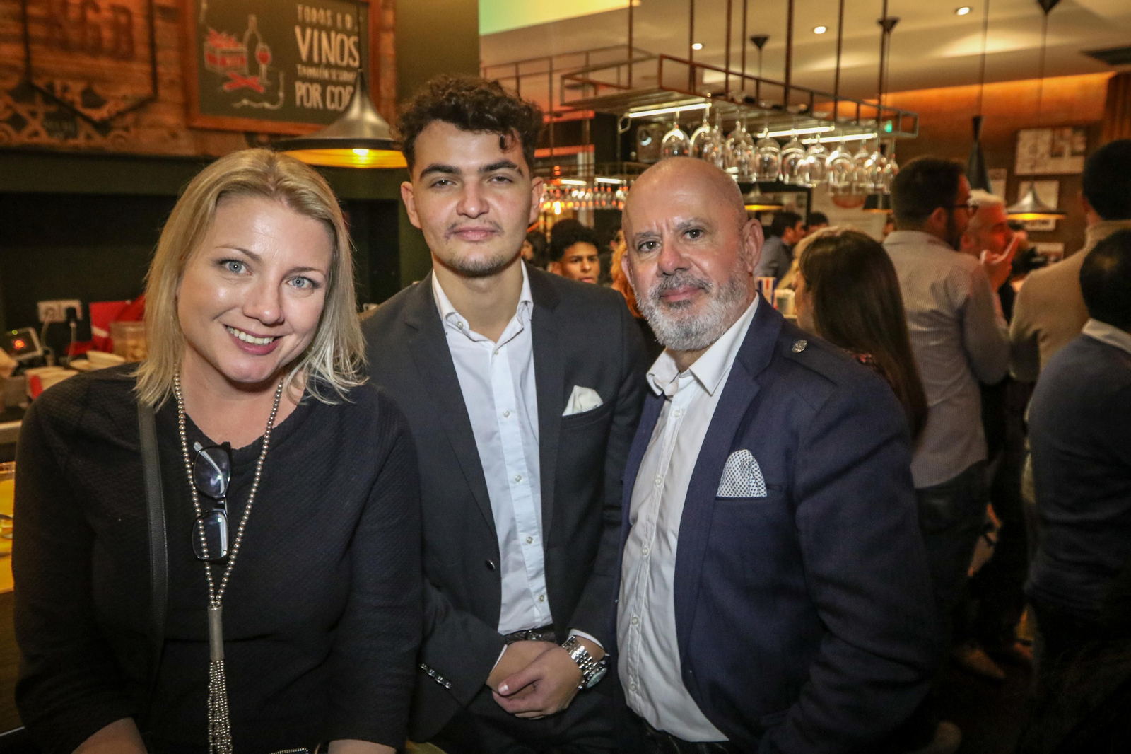 Las fotos de la celebración en el restaurante KGB de los éxitos de 2019