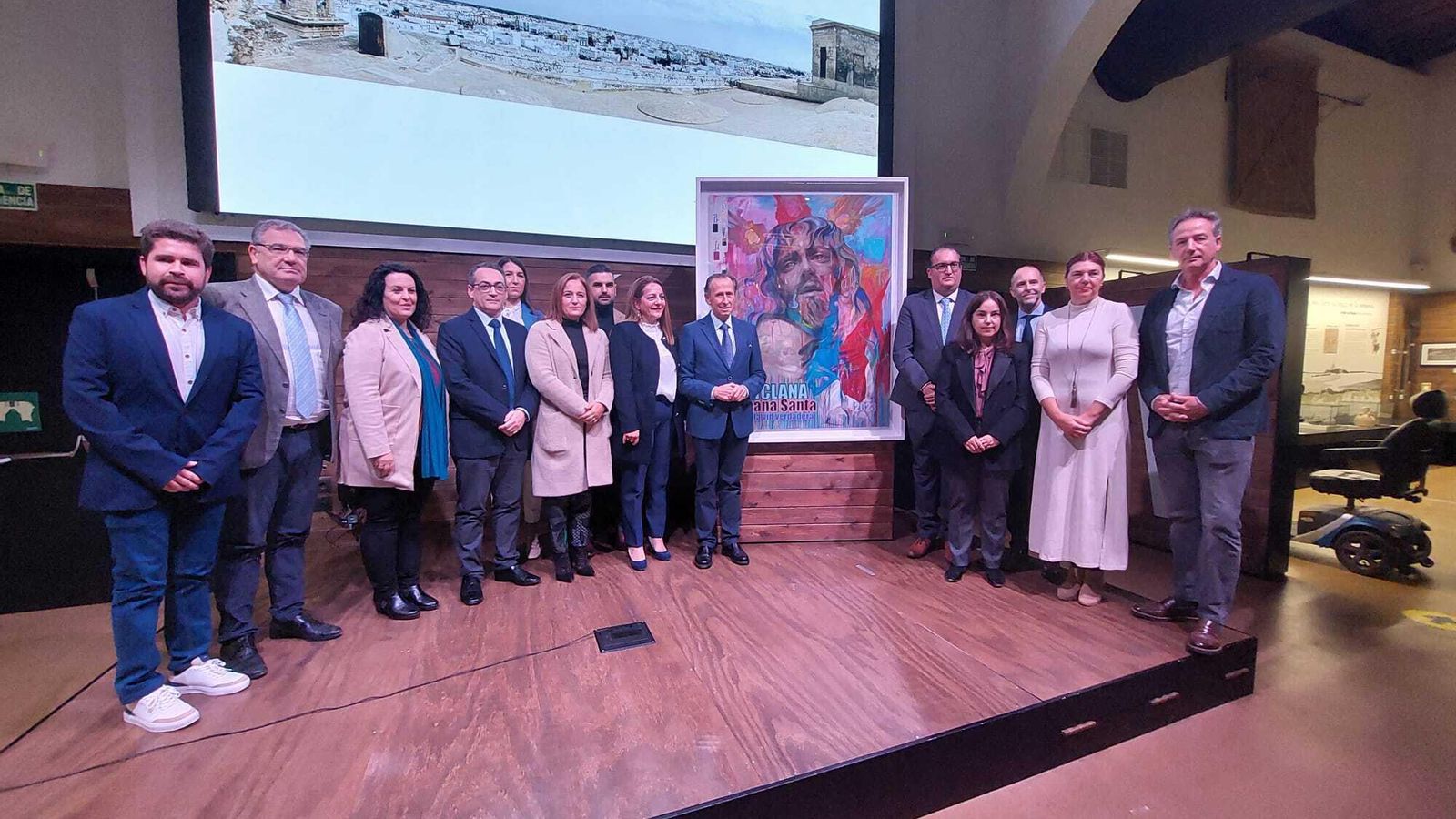 Varios representantes políticos asistieron al acto.