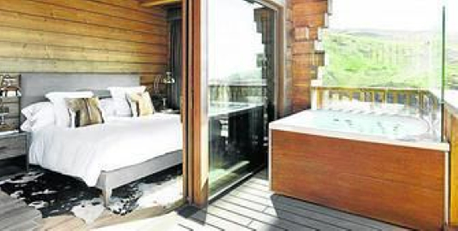 Imagen de las nuevas habitaciones del emblemático hotel de la estación de esquí.